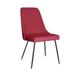 Krzesło nowojorskie glamour modern classic LORENZO IDEAL BLACK