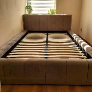 Łóżko AVEIRO tapicerowane welurowe lub boucle