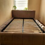 Łóżko AVEIRO tapicerowane welurowe lub boucle